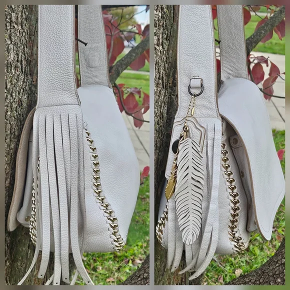 Coach Dakota Whiplash Fringe Crossbody - Picture 5 of 12